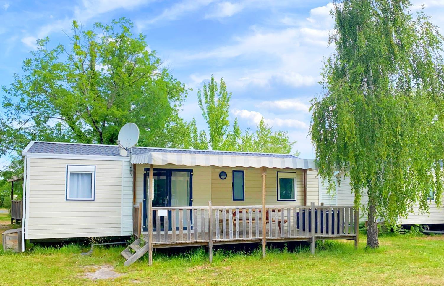 Camping Lou Broustaricq Sanguinet Rum bild