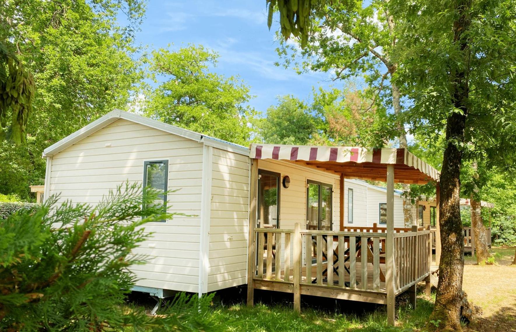 Camping Lou Broustaricq Sanguinet Rum bild
